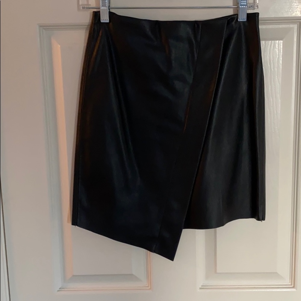 Zara Faux Leather Skirt